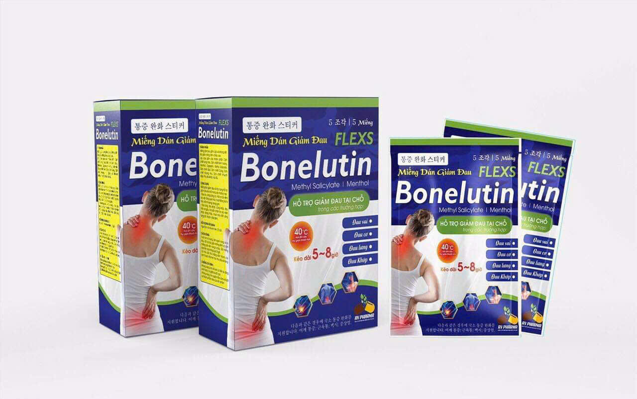 Miếng dán giảm đau FLEXS BONELUTIN