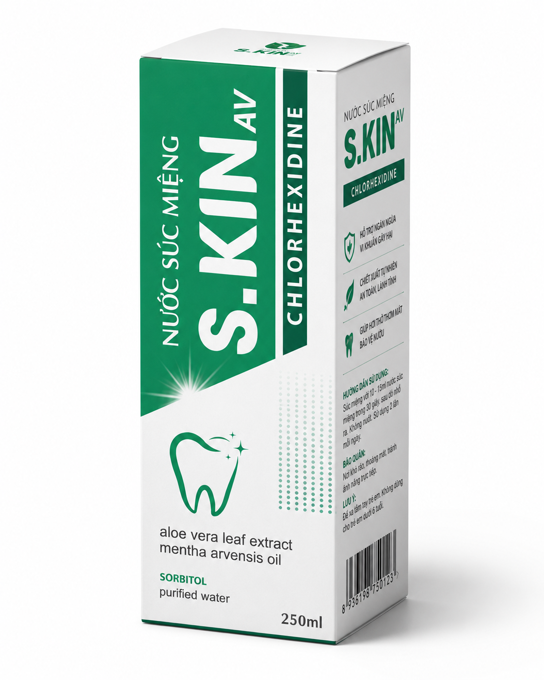 NƯỚC SÚC MIỆNG S.KIN AV