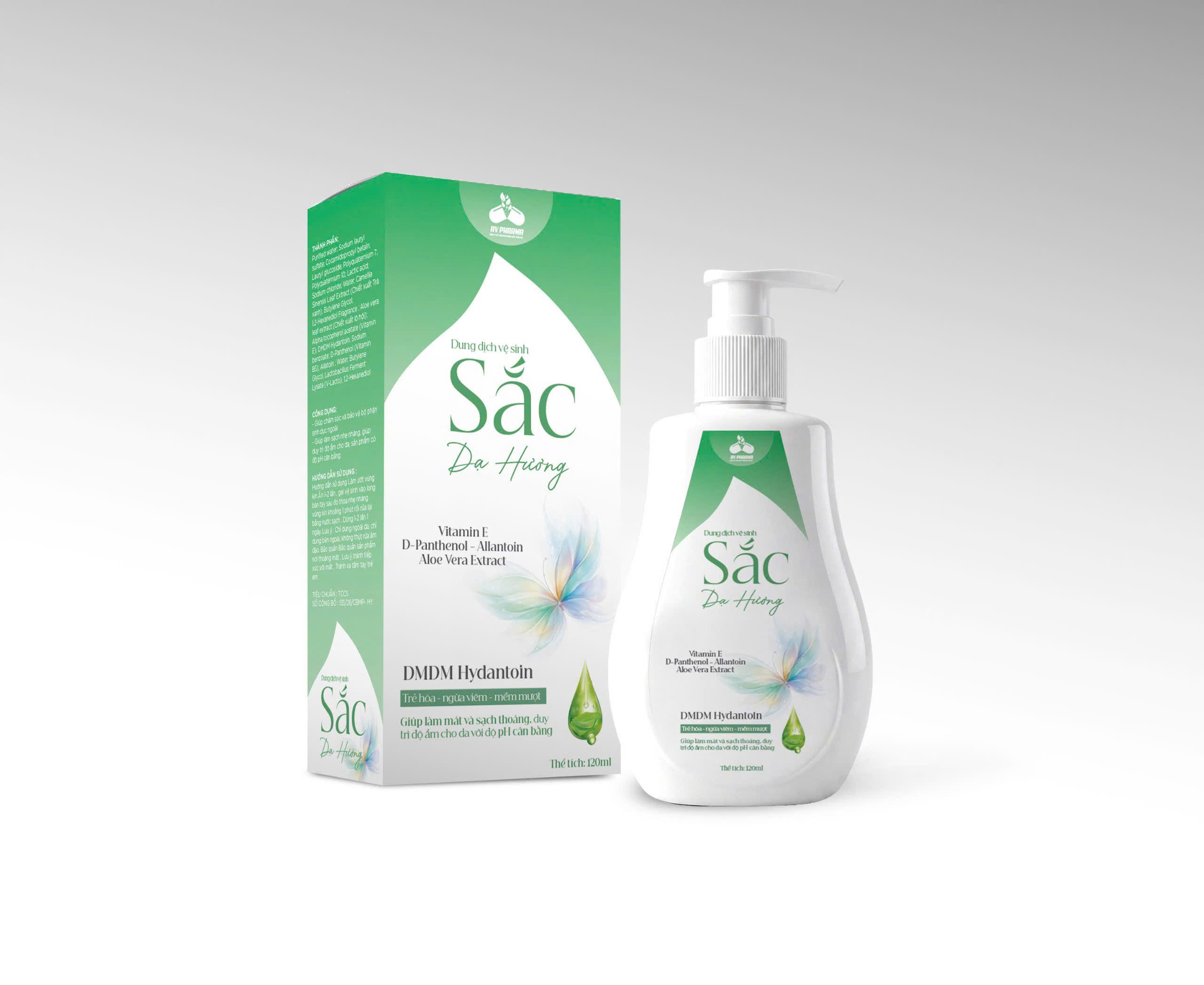 DUNG DỊCH VỆ SINH PHỤ NỮ SẮC DẠ HƯƠNG