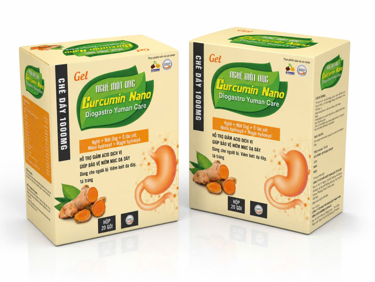 GEL NGHỆ MẬT ONG CURCUMIN NANO DIOGASTRO YUMAN CARE